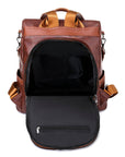 Premium Leather Backpack with Smart Storage