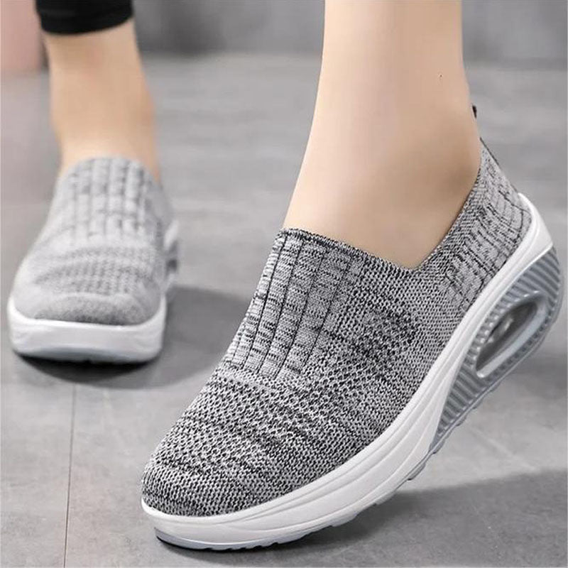 Comfy Air Breathable Slip-On Sneakers for Women