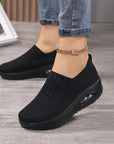 Comfy Air Breathable Slip-On Sneakers for Women