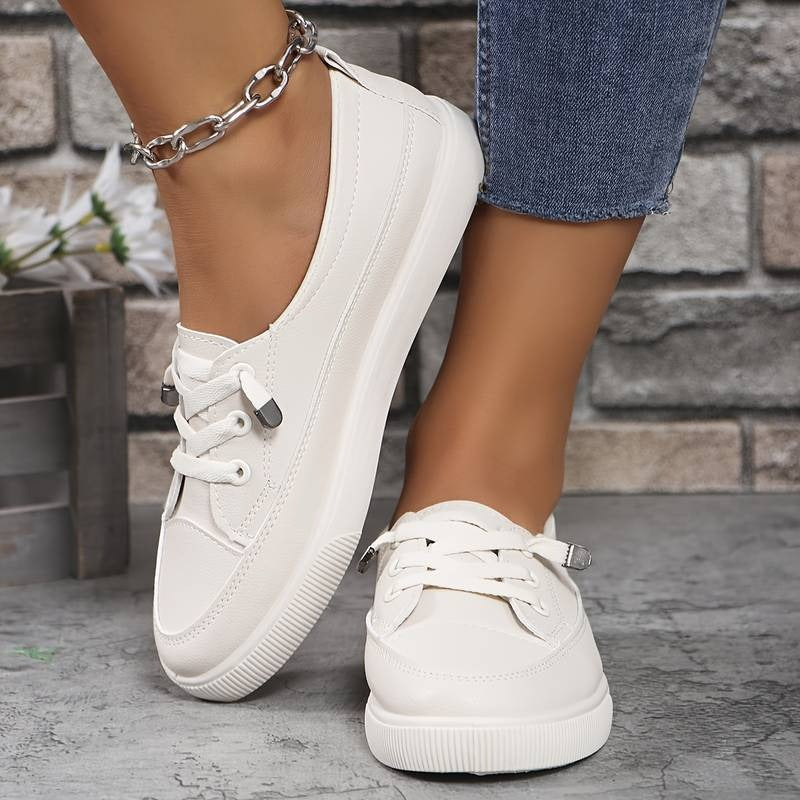 Elegant Women&#39;s Slip-On Sneakers – Stylish &amp; Comfortable
