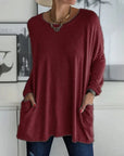 Casual Oversized Round Neck Sweater