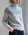 Fashionable Turtleneck Casual Sweater