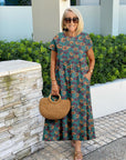 Casual Printed Tunic Dress