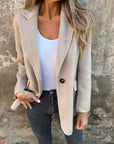 Minimalist Modern Edge Office Blazer