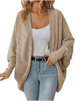 Women's Batwing Sleeve Sweater Cardigan