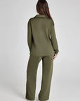 Casual Long Sleeve Two-piece Set