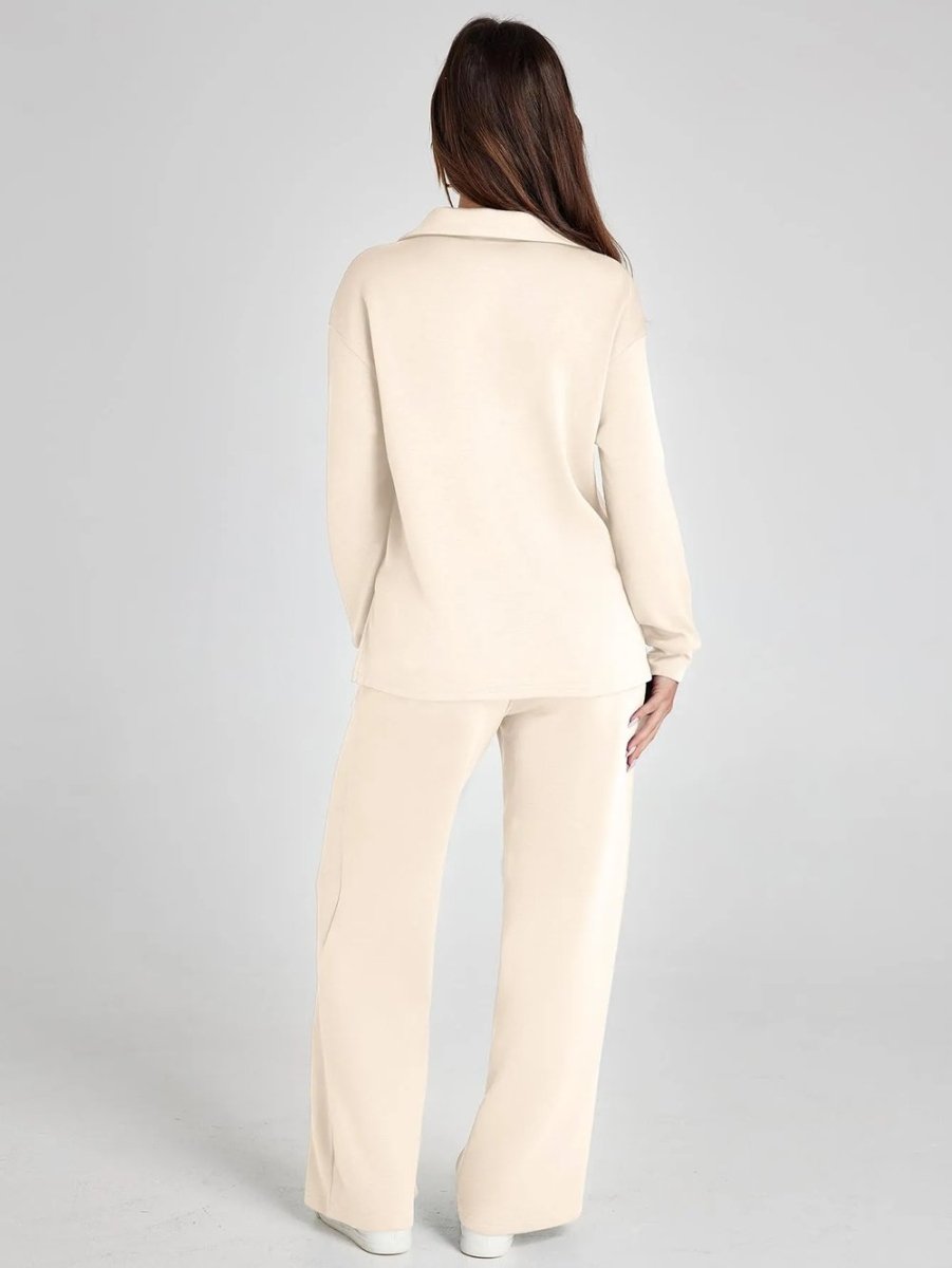 Casual Long Sleeve Two-piece Set